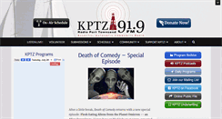 Desktop Screenshot of kptz.org
